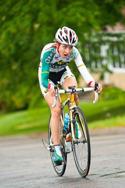 Current NRC Leader Janel Holcomb (Colavita/Forno d'Asolo p/b Cooking Light) finished 7th on stage 1.
