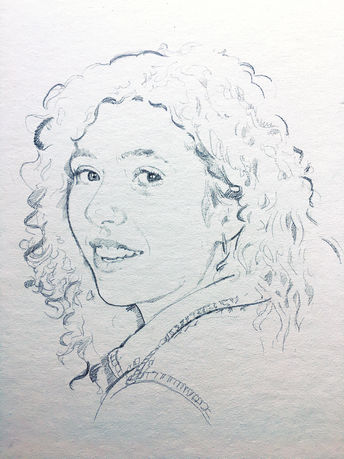 Good pencil work is the foundation of most paintings
