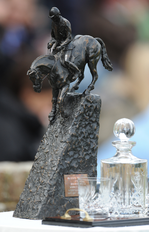 The brilliant Boomerang is immortalised in the trophy given to the Hickstead Derby winner