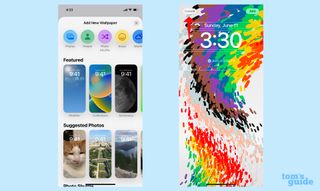 Add a new wallpaper in iOS 16
