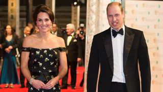 Catherine, Duchess of Cambridge and Prince William, Duke of Cambridge attend the 70th EE British Academy Film Awards