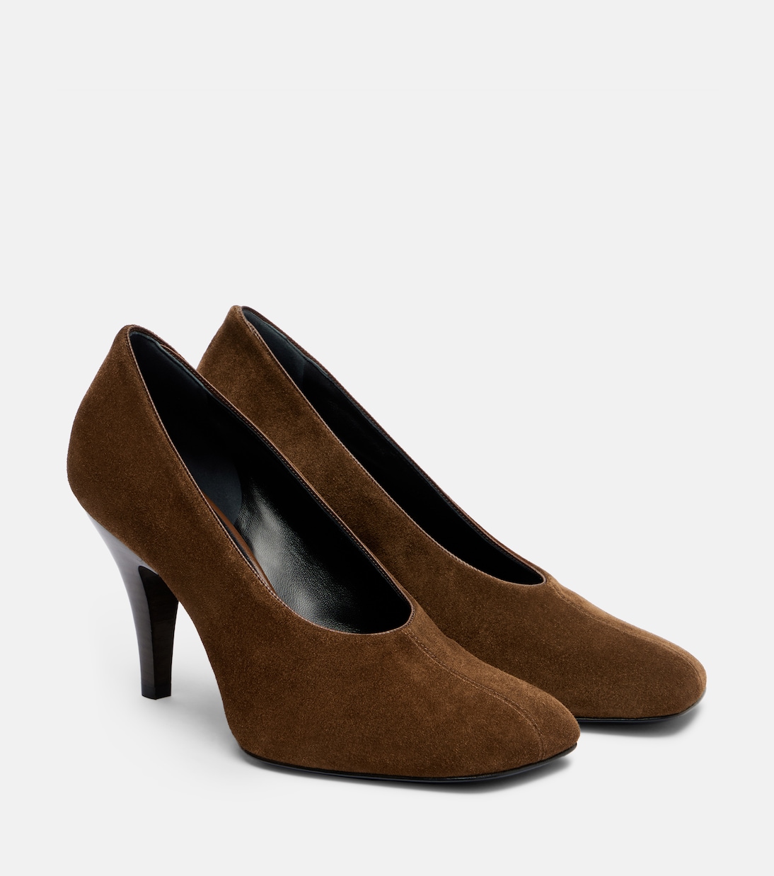 Suede Pumps