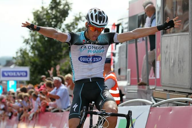 Zdenek Stybar (Omega Pharma-QuickStep) wins