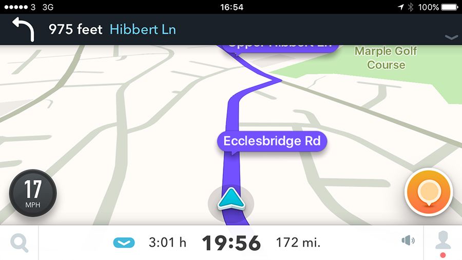 Waze navigation