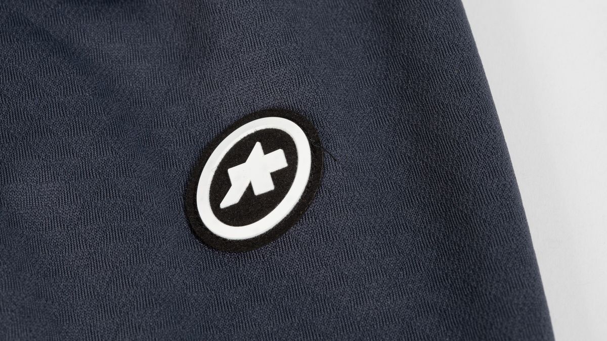 Assos Mille GTC C2 Short Sleeve jersey detail of high quality logo