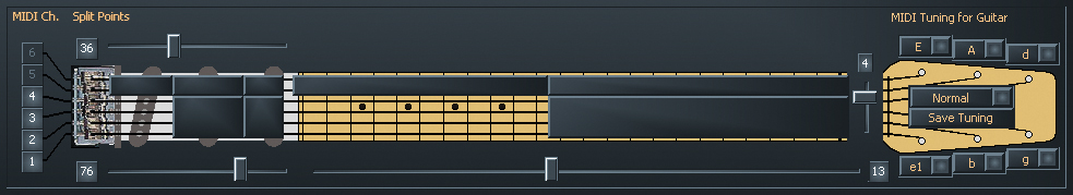 The AX 50's split function allows for boundless flexibility.