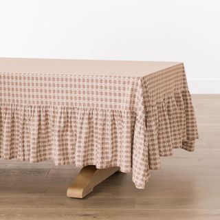 McGee & Co. x Loeffler Randall Gardenia Ruffle Border Tablecloth