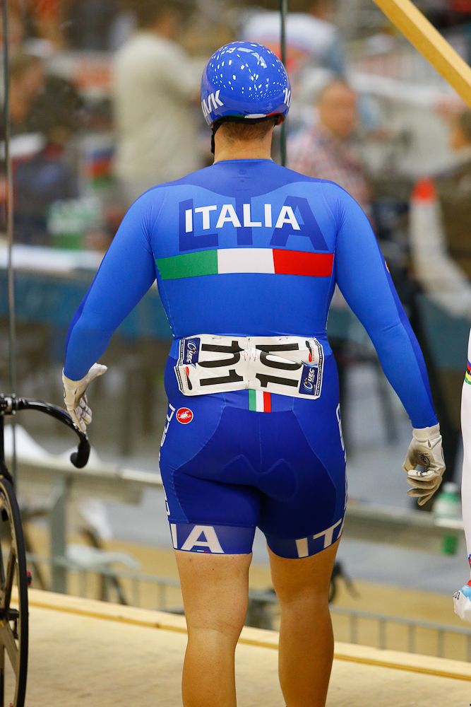 A crash in the keirin caught many out