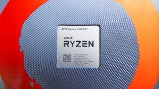 AMD Ryzen 5 3600XT in packaging