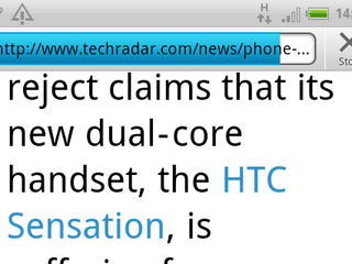 HTC chacha text reformat