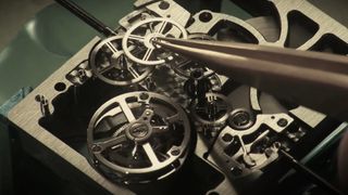 Close ups of the Antikythera mechanism.