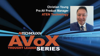 Christian Young, Pro AV Product Manager at ATEN Technology