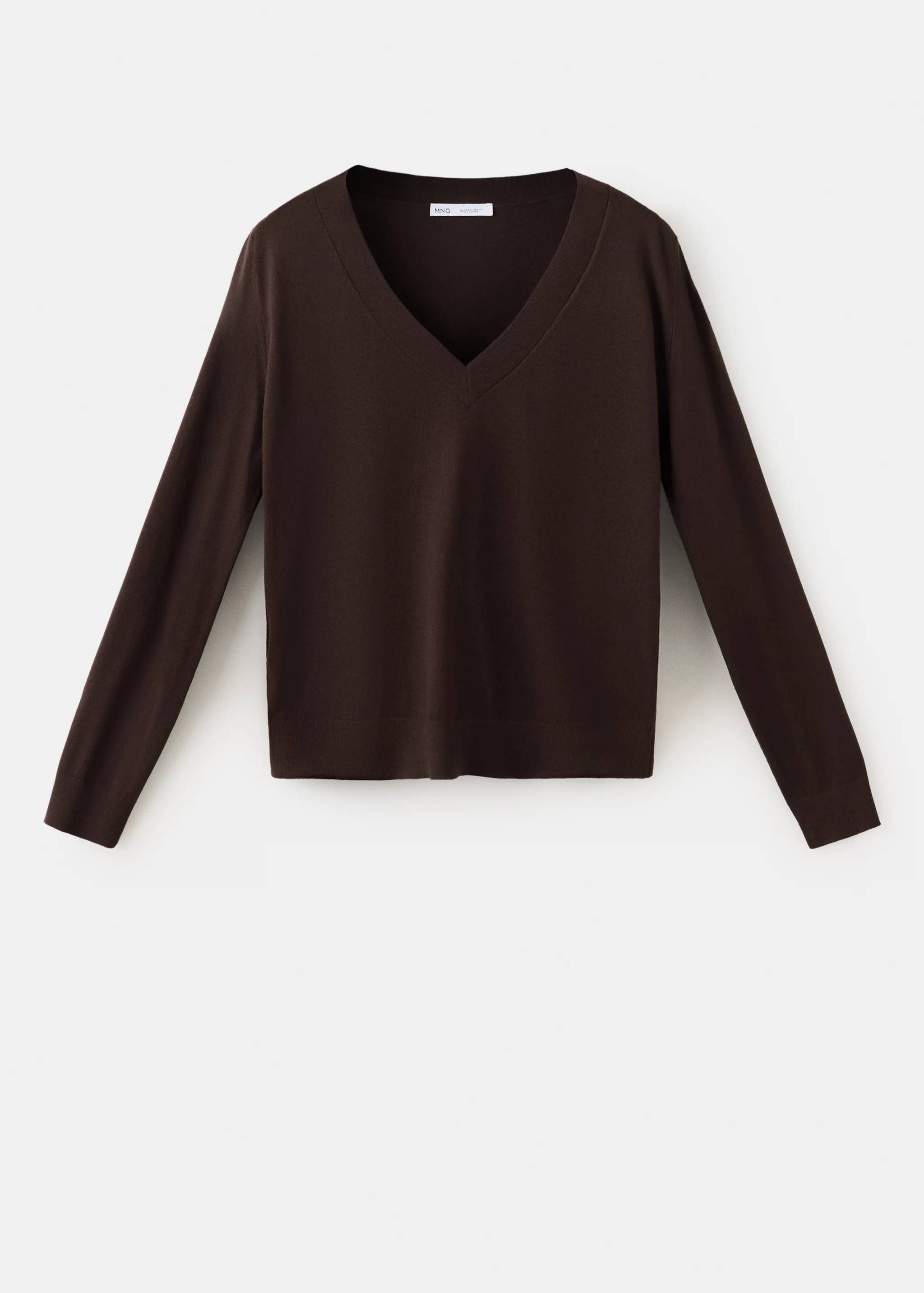 V-Neck Knit Sweater - Women | Mango Usa