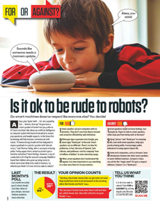 Is it ok to be rude to robots?