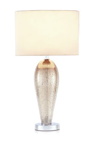 Champagne Ombre Glass Table Lamp