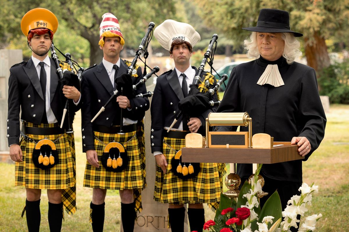 Drew Tarver, Mikey Day, Kyle Mooney and Andy Daly in Unfrosted