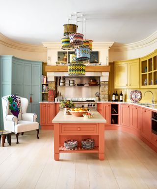 Colorful kitchen ideas Kit Kemp kitchen design