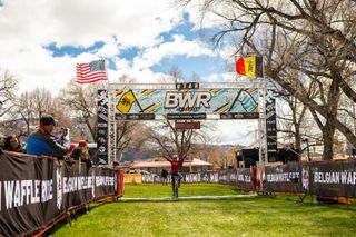 Sofia Gomez Villafañe takes the pro women's win at Belgian Waffle Ride Utah, the second race in 2024 Tripel Crown and her second victory