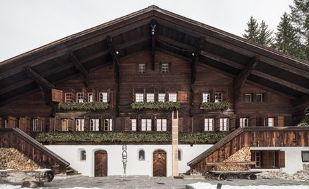 Vieux Chalet in Gstaad, Switzerland