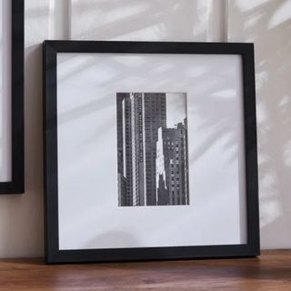 black oversized mount frame from Dunelm