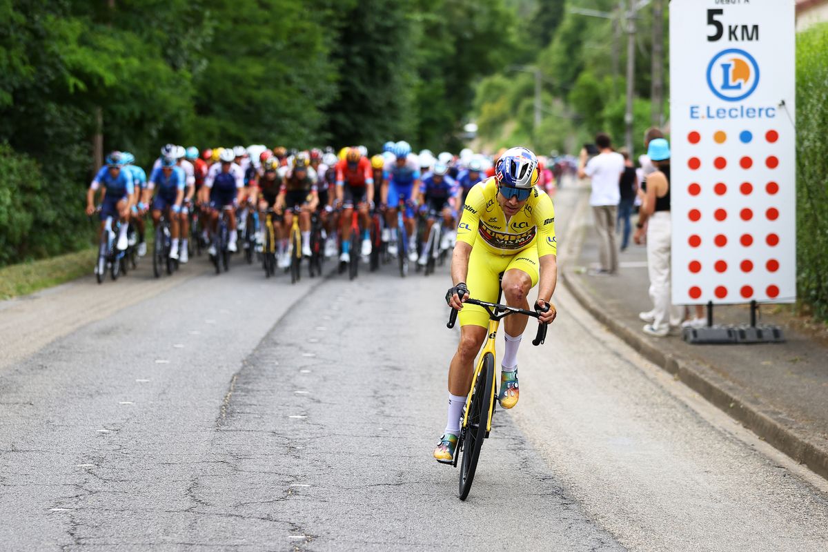 Photo of Que faisait Wout van Aert dans la sixième étape du Tour de France ?