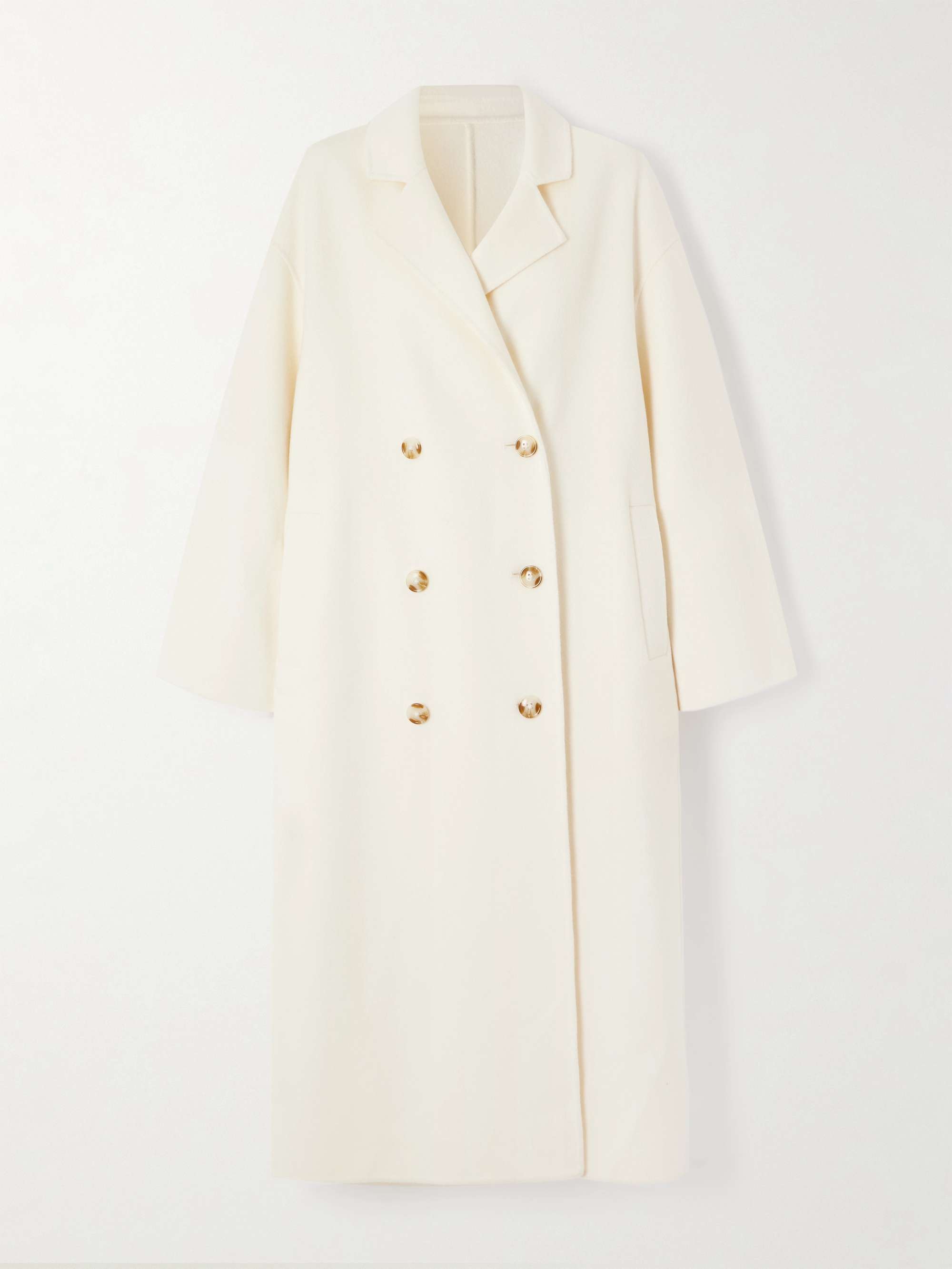 Borneo Double-Breasted Wool and Cashmere-Blend Coat