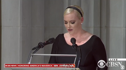 Meghan McCain eulogizes John McCain