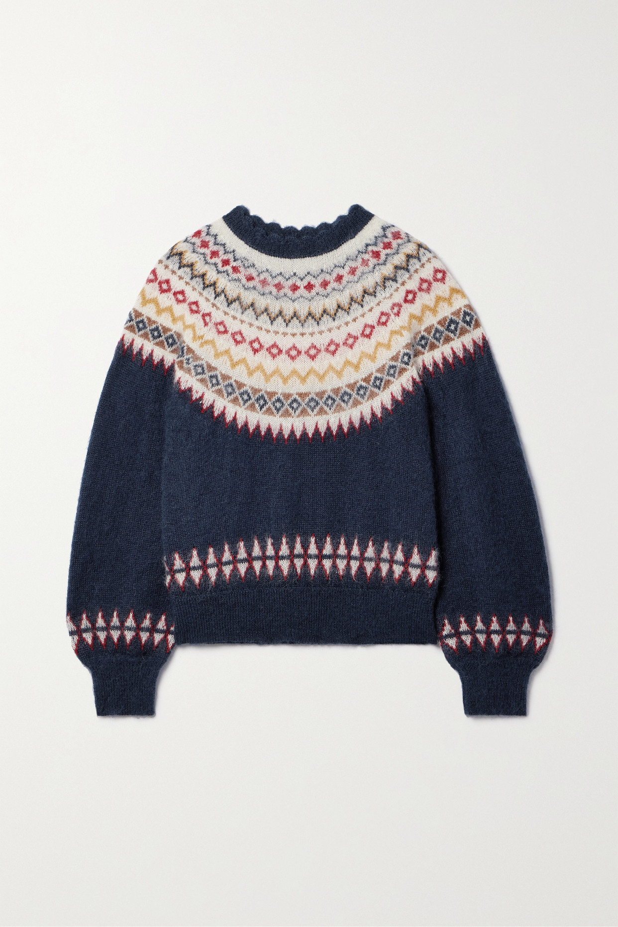 Harvest Fair Isle Knitted Sweater