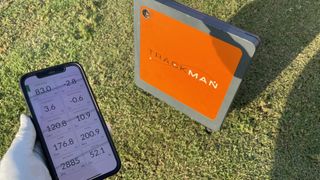 Trackman launch monitor data