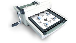 Product shot of Sizzix Big Shot Pro, one of the best embossing machines