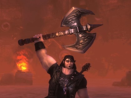Eddie's trusty blade