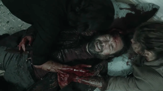 Luke's death in The Walking Dead.