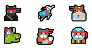 Ninja cat emojis