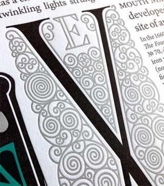 Letterpress typography