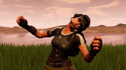 Fortnite's Ramirez has a crick in her neck.