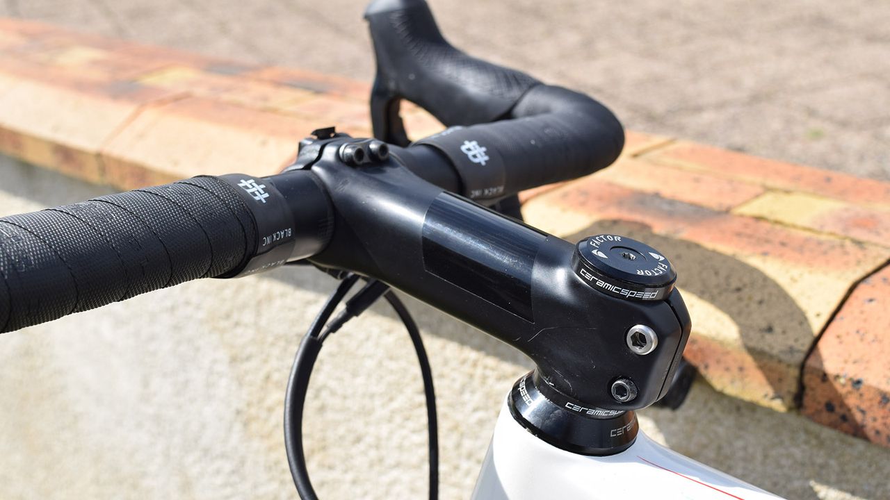 Black Inc. provides the seat post and cockpit components for the team