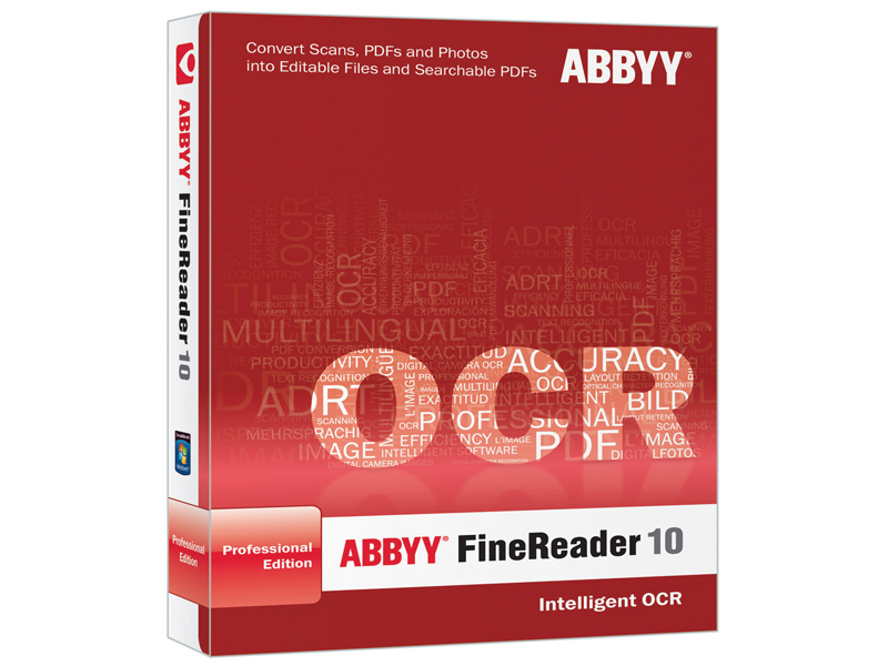 Abbyy finereader 10 home edition что это за программа