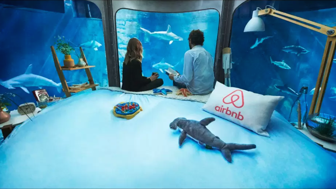 Airbnb wants to put you in a shark tank for a night TechRadar