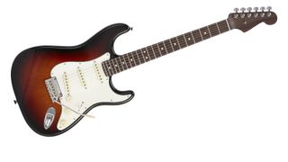 Aside from the rosewood neck, its feature set is identical to the American Standard Stratocaster