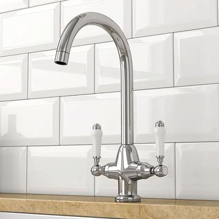 Bower Dual-Lever Traditional Kitchen Tap