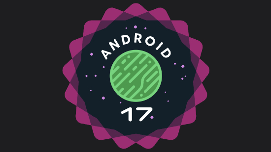 Android 17 logo