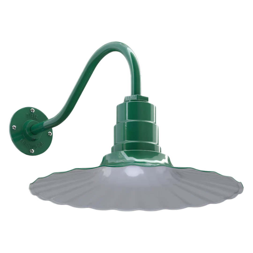 Outdoor wall mounted dome light