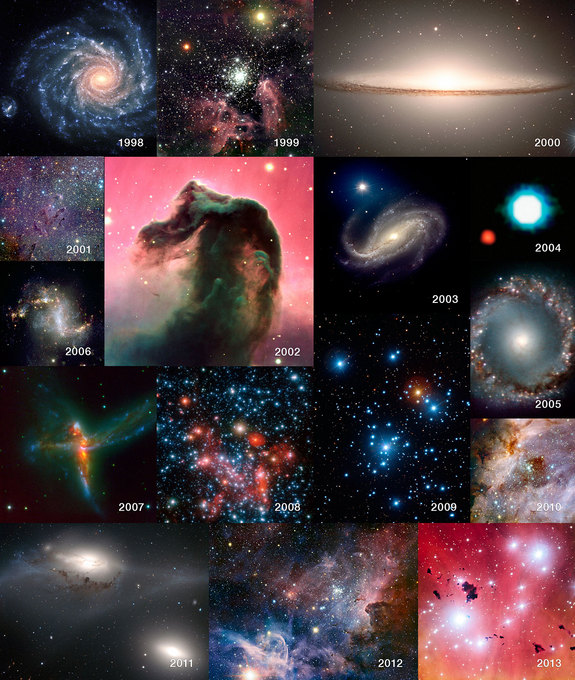 The Very Large Telescope saw first light on May 25, 1989. Image Released May 23, 2013.