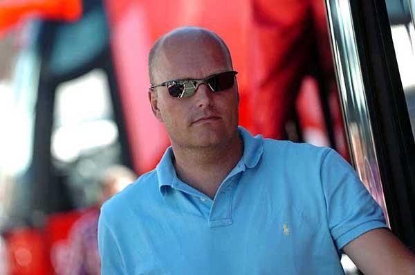 Bjarne Riis is there to guide his CSC team