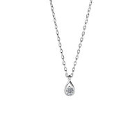 Pandora Brilliance Pendant &amp; Necklace in Silver with 0.15 carat | Pandora