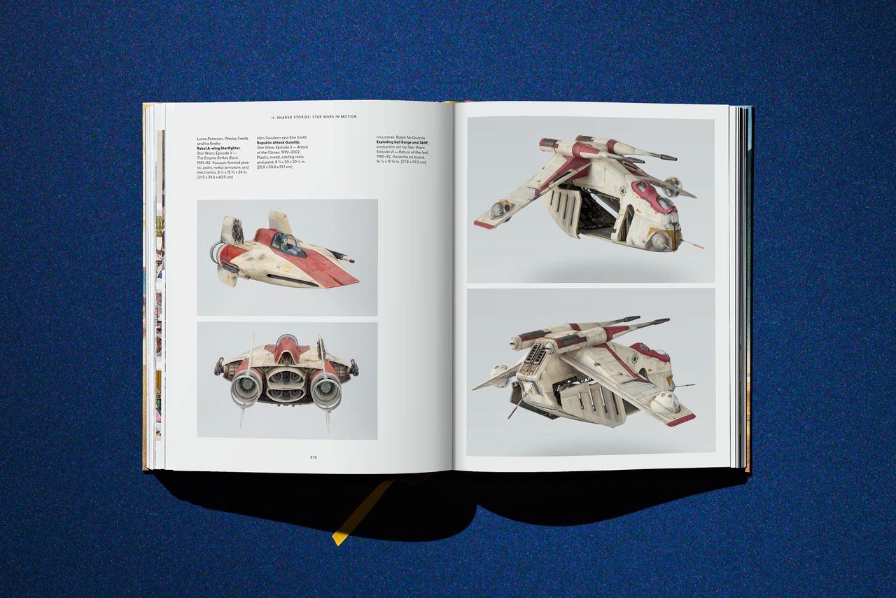 Spreads from Taschen's Lucas Museum of Narrative Art monograph
