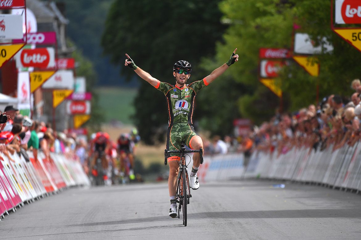 Benjamin Thomas wins the opening stage of the Tour de Wallonie.
