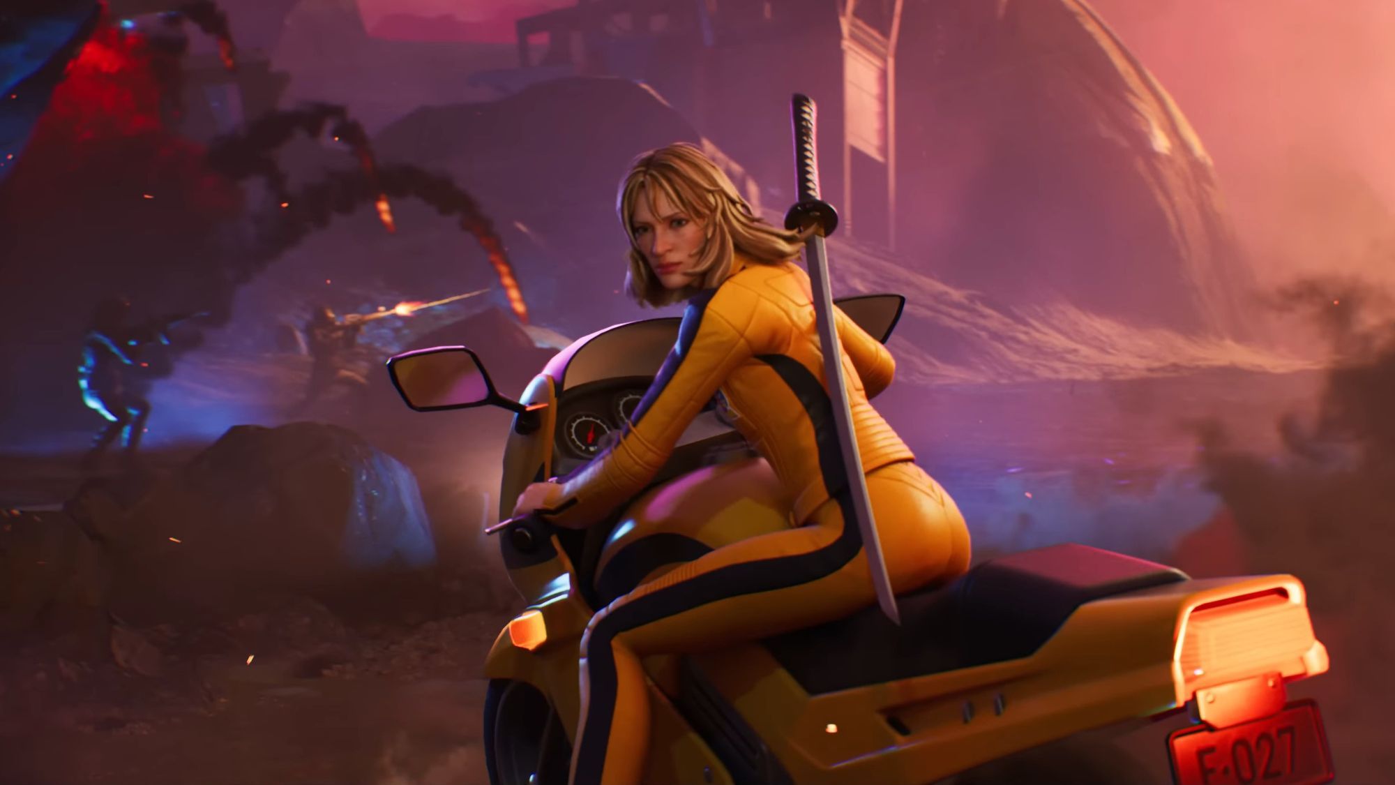 Teaser acara langsung Fortnite Bab 6 Final menjanjikan kekacauan dengan Godzilla vs King Kong saat Epic Games mengonfirmasi kolaborasi Musim 7 yang akan menampilkan film pendek Kill Bill yang belum difilmkan