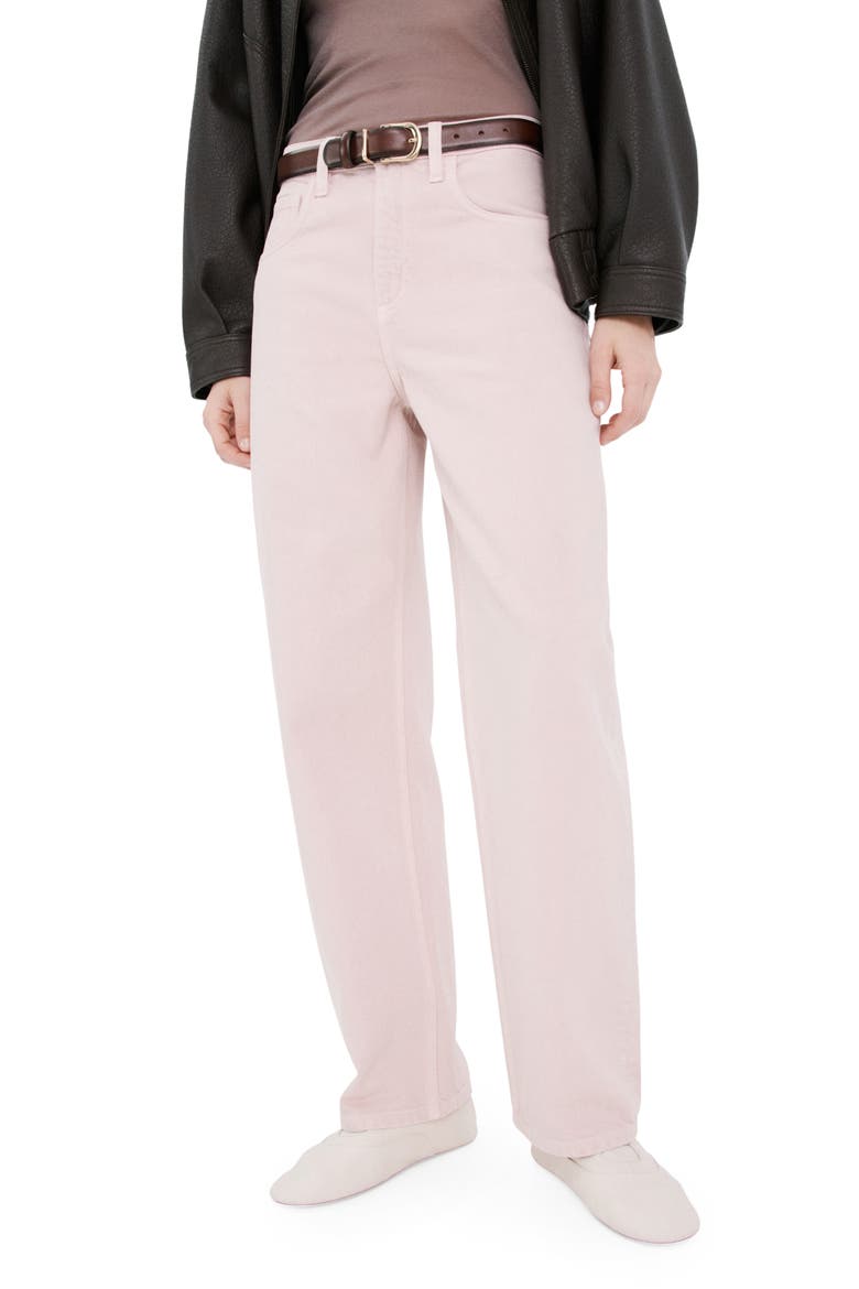 High Waist Barrel Jeans
