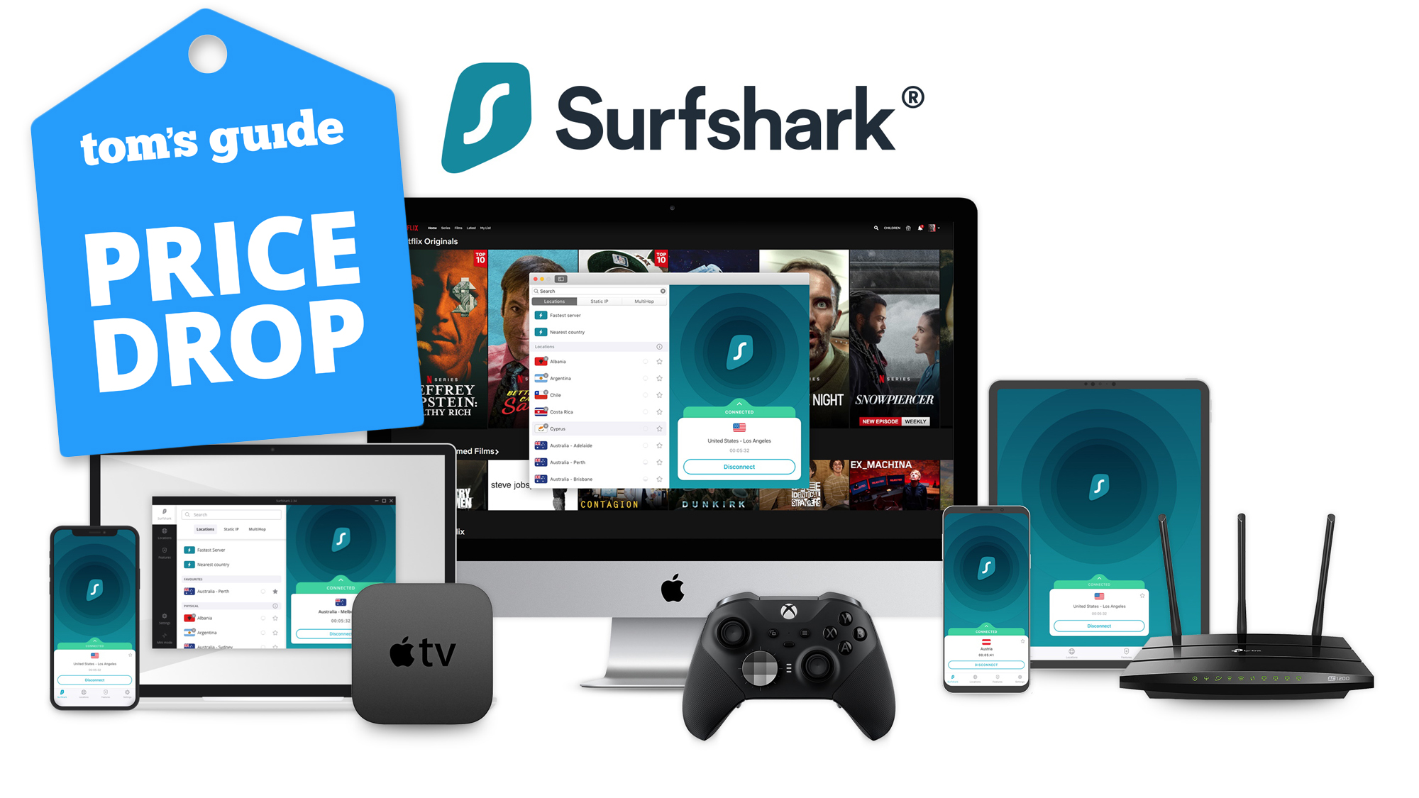 Surfshark VPN-Angebote für eine Vielzahl von Geräten